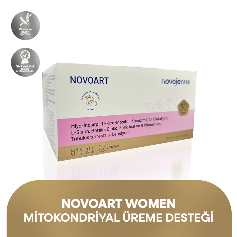 
                      
                        NovoArt Women Mitokondriyal Üreme Desteği
                      
                    