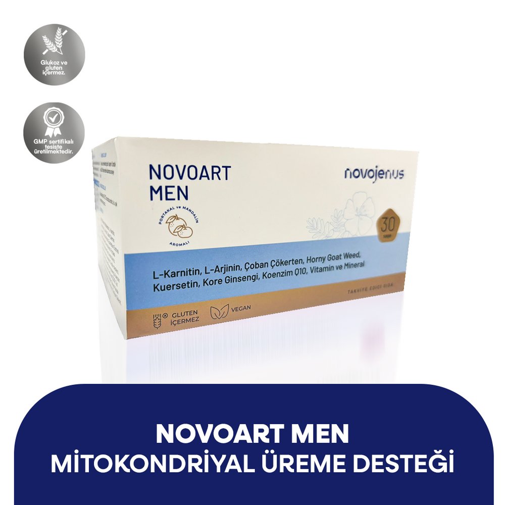 
                      
                        NovoArt Men Mitokondriyal Üreme Desteği
                      
                    