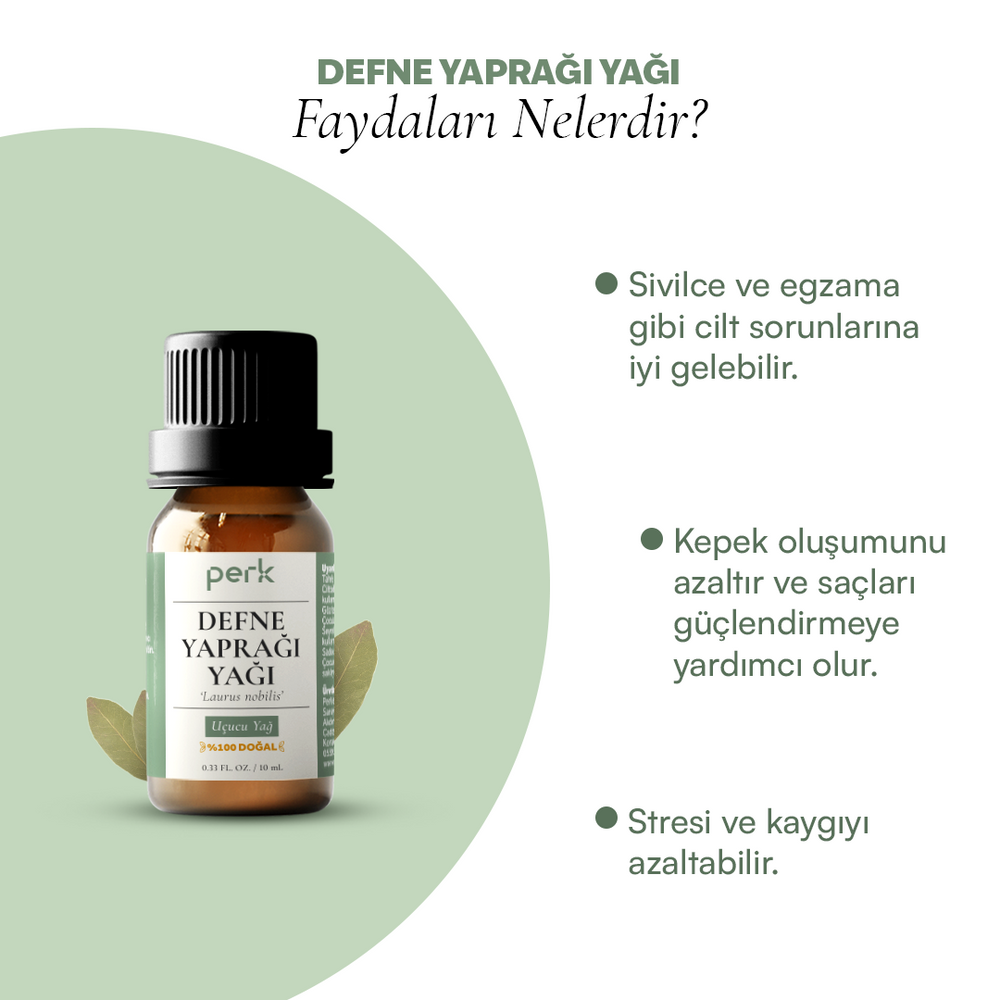 
                      
                        %100 Doğal Defne Yaprağı Uçucu Yağı 10 ml
                      
                    