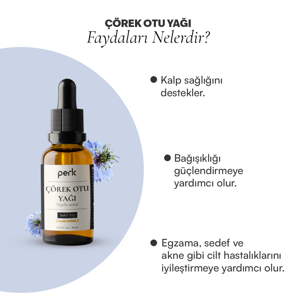 
                      
                        %100 Doğal Çörek Otu Sabit Yağı 30 ml
                      
                    