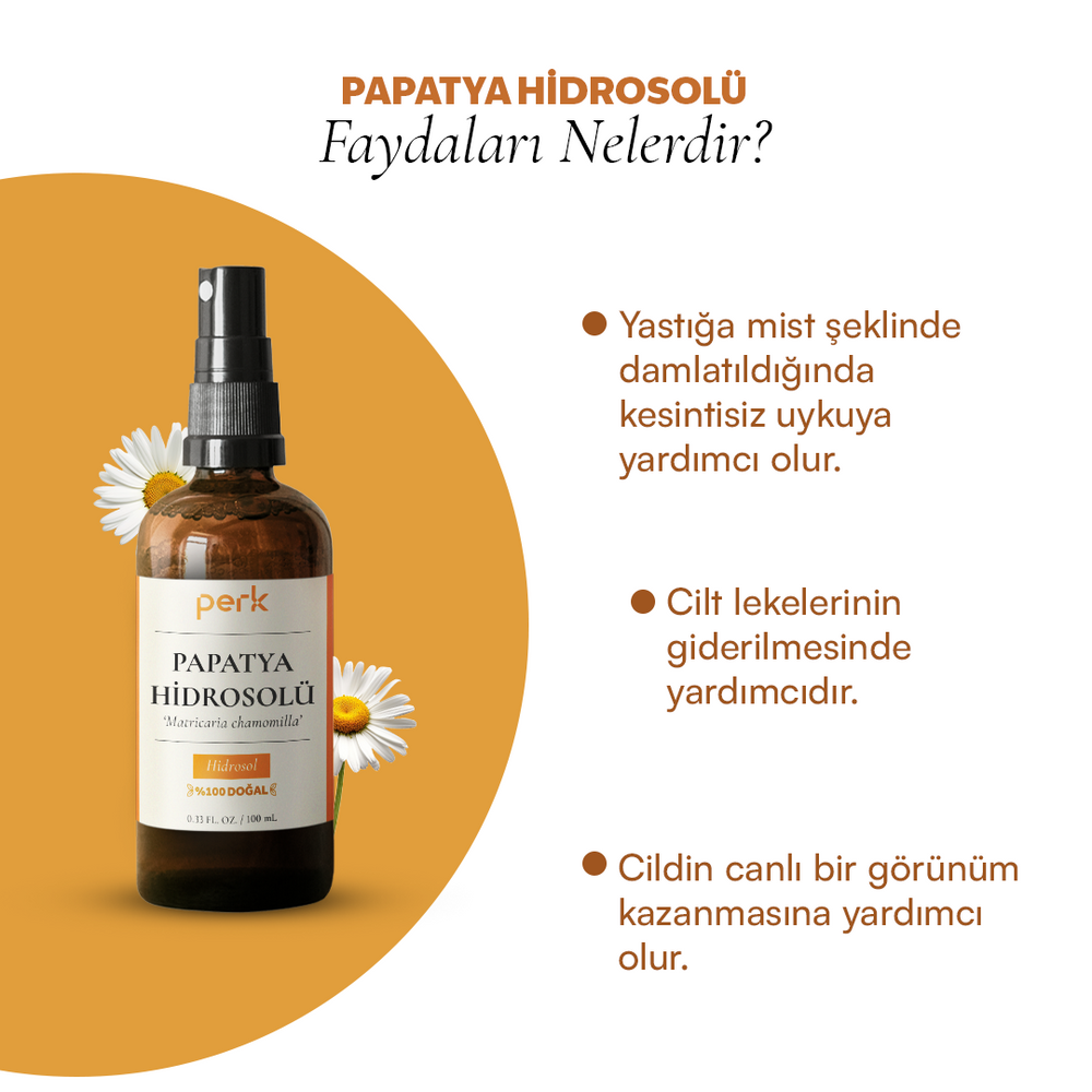 
                      
                        %100 Doğal Saf Papatya Hidrosolü 100 ml
                      
                    