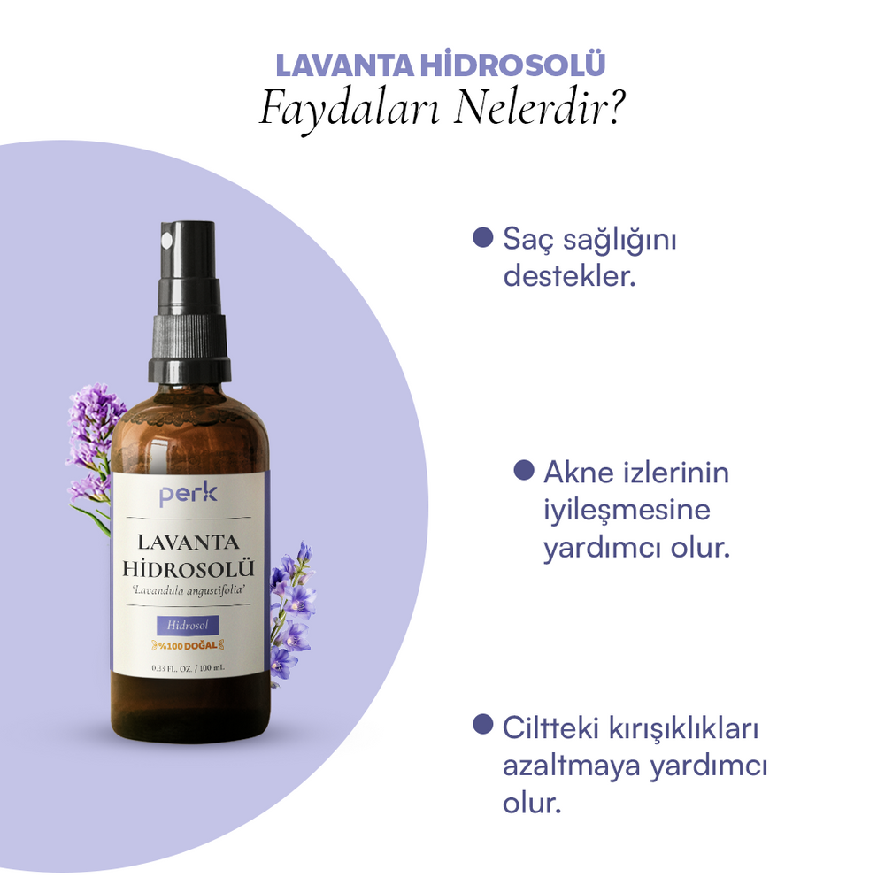 
                      
                        %100 Doğal Saf Lavanta Hidrosolü 100 ml
                      
                    