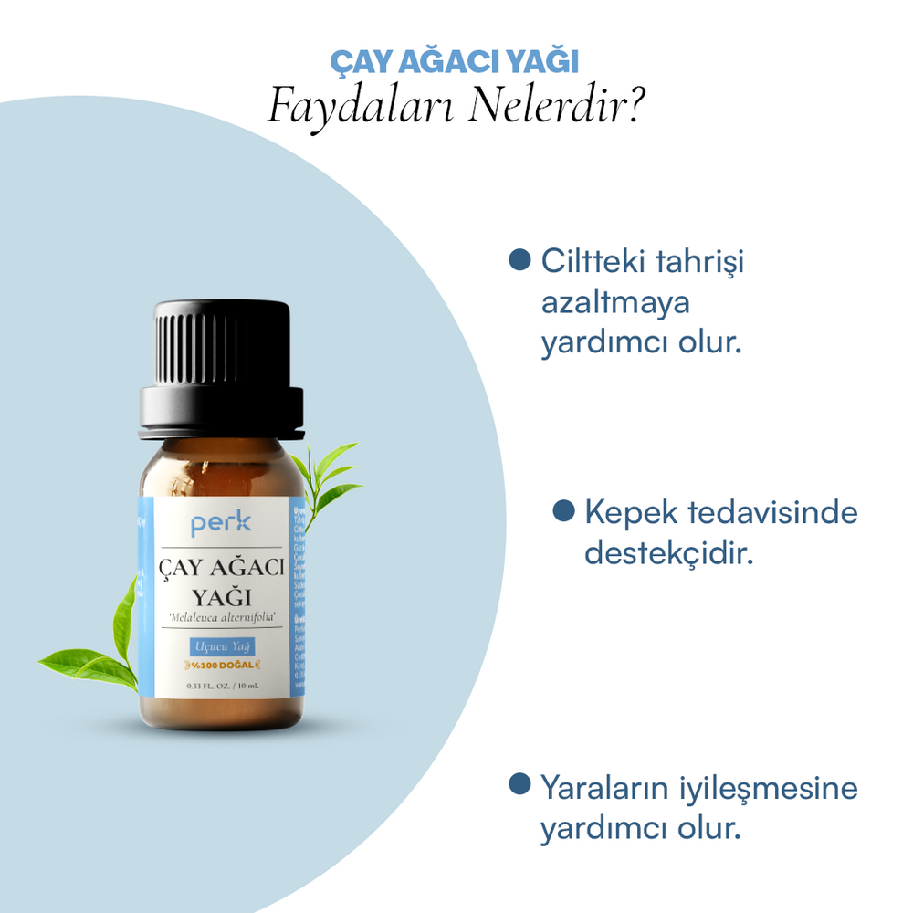 
                      
                        %100 Doğal Çay Ağacı Uçucu Yağı 10 ml
                      
                    