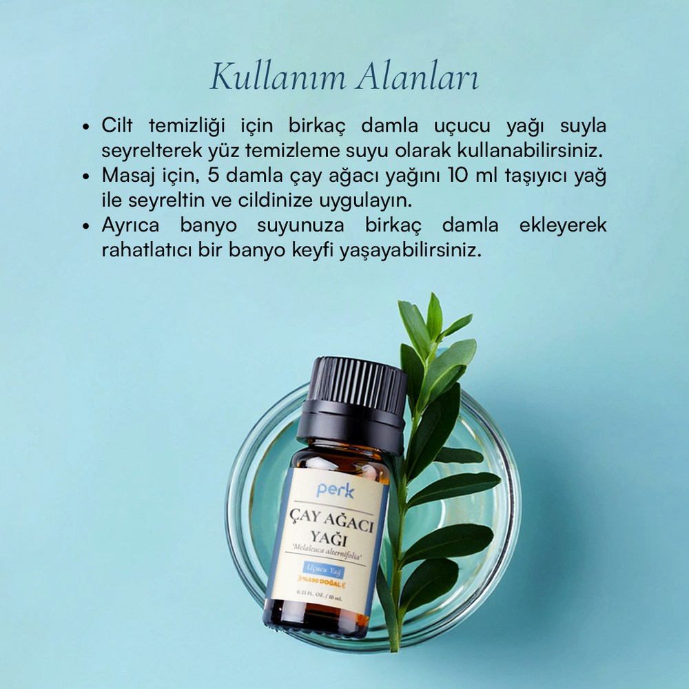 
                      
                        %100 Doğal Çay Ağacı Uçucu Yağı 10 ml
                      
                    