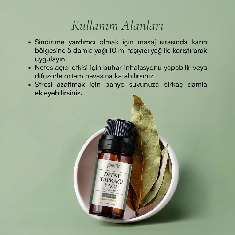 
                      
                        %100 Doğal Defne Yaprağı Uçucu Yağı 10 ml
                      
                    