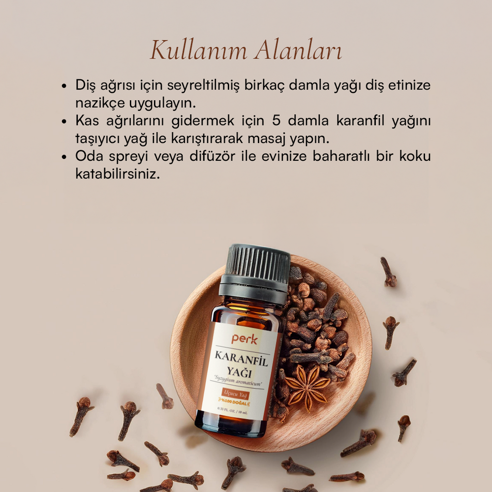 
                      
                        %100 Doğal Karanfil Uçucu Yağı 10 ml
                      
                    