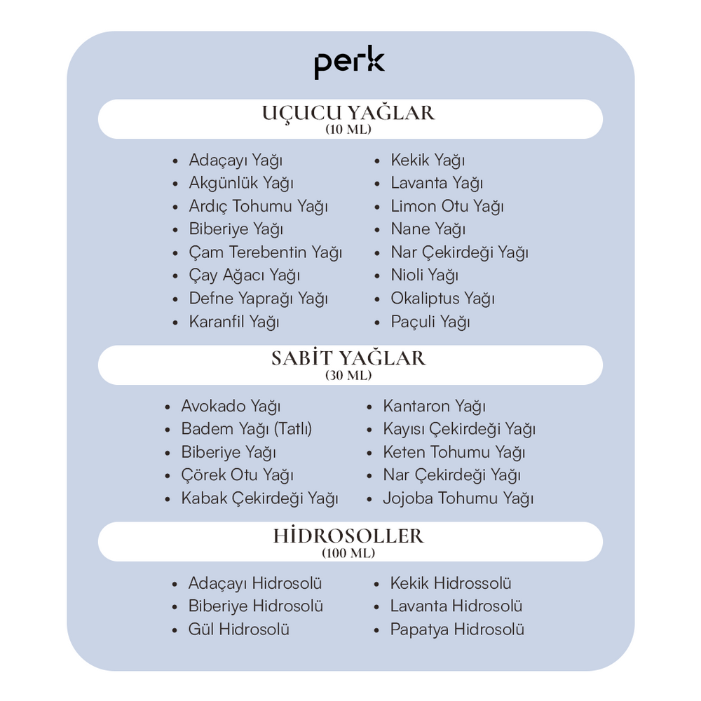 
                      
                        %100 Doğal Çörek Otu Sabit Yağı 30 ml
                      
                    