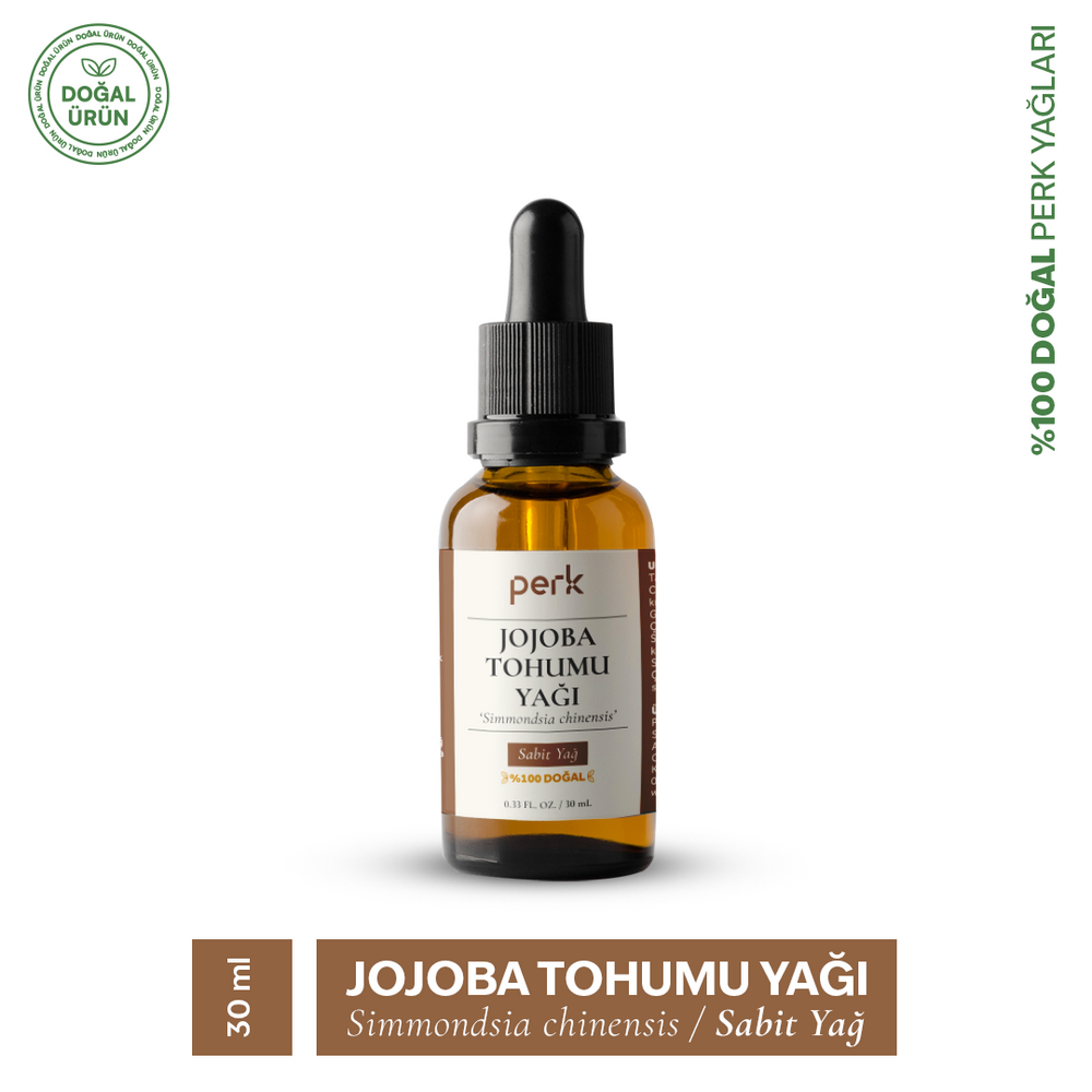 %100 Doğal Jojoba Tohumu Sabit Yağı 30 ml