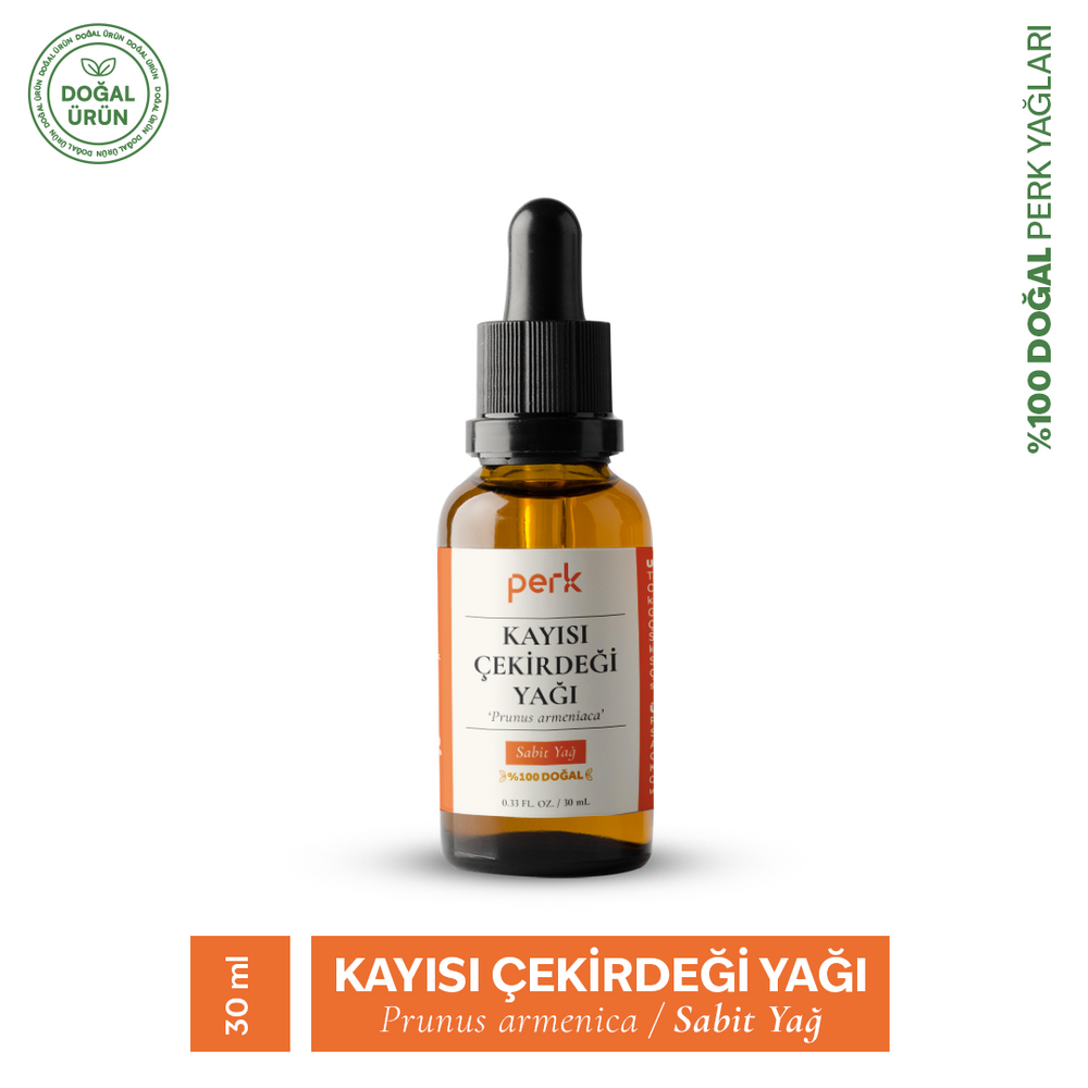 %100 Doğal Kayısı Çekirdeği Sabit Yağı 30 ml