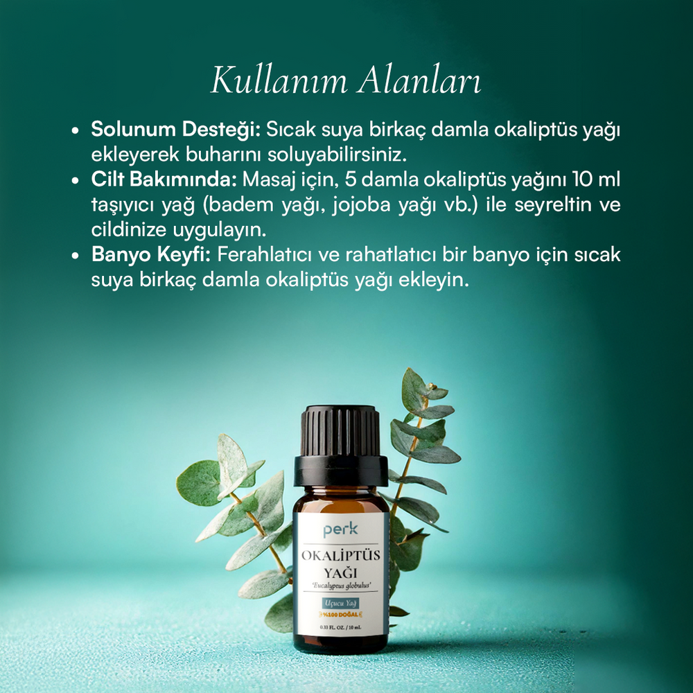 
                      
                        %100 Doğal Okaliptus Uçucu Yağı 10 ml
                      
                    