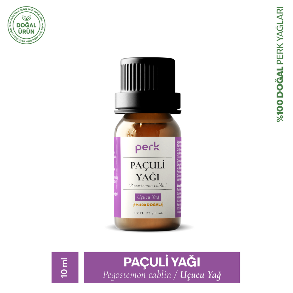 %100 Doğal Paçuli Uçucu Yağı 10 ml