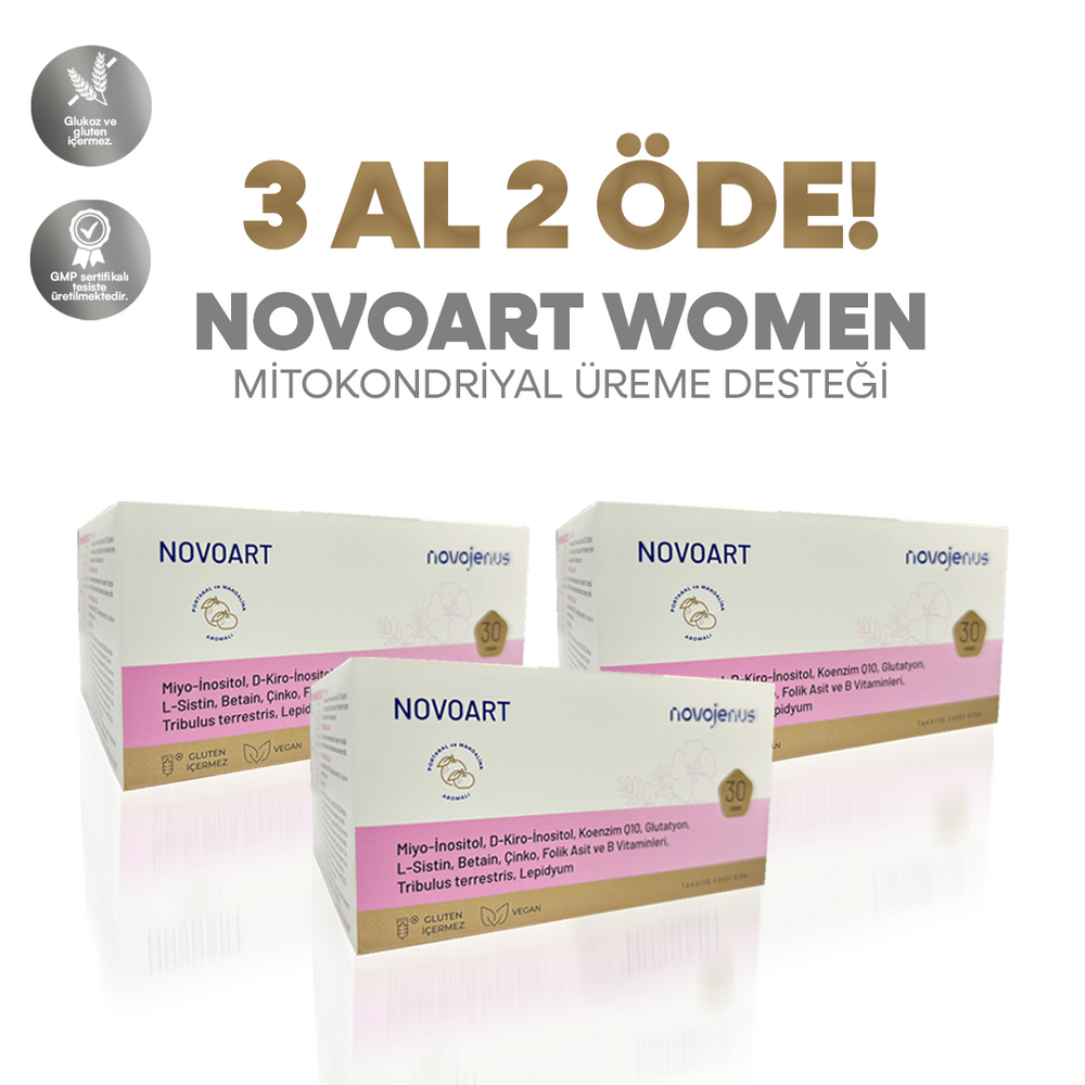 
                      
                        NovoArt Women Mitokondriyal Üreme Desteği 3 Al 2 Öde
                      
                    